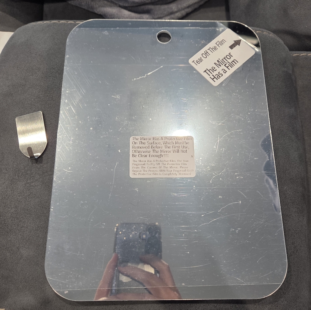 Shatterproof Shower Mirror - Picture 5 of 5
